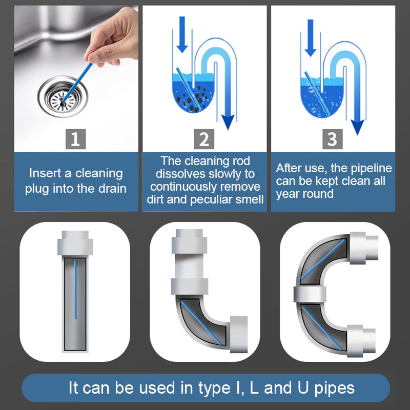 Drain Cleaning Sticks